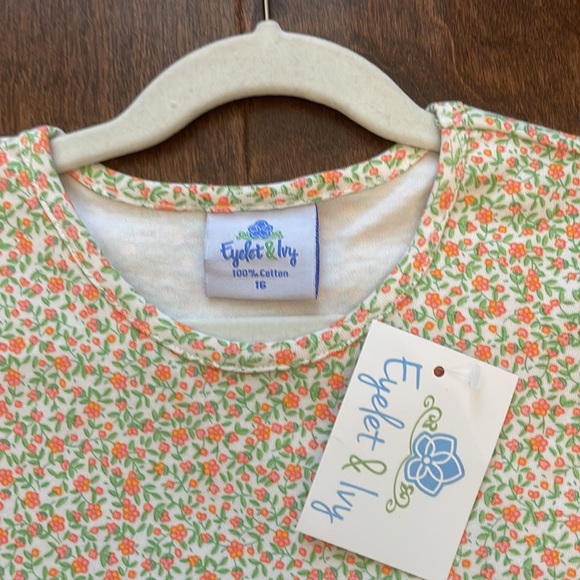 NWT Eyelet & Ivy Sophie Top in Harvest Floral - sizes 7 & 16 - Picture 4 of 6